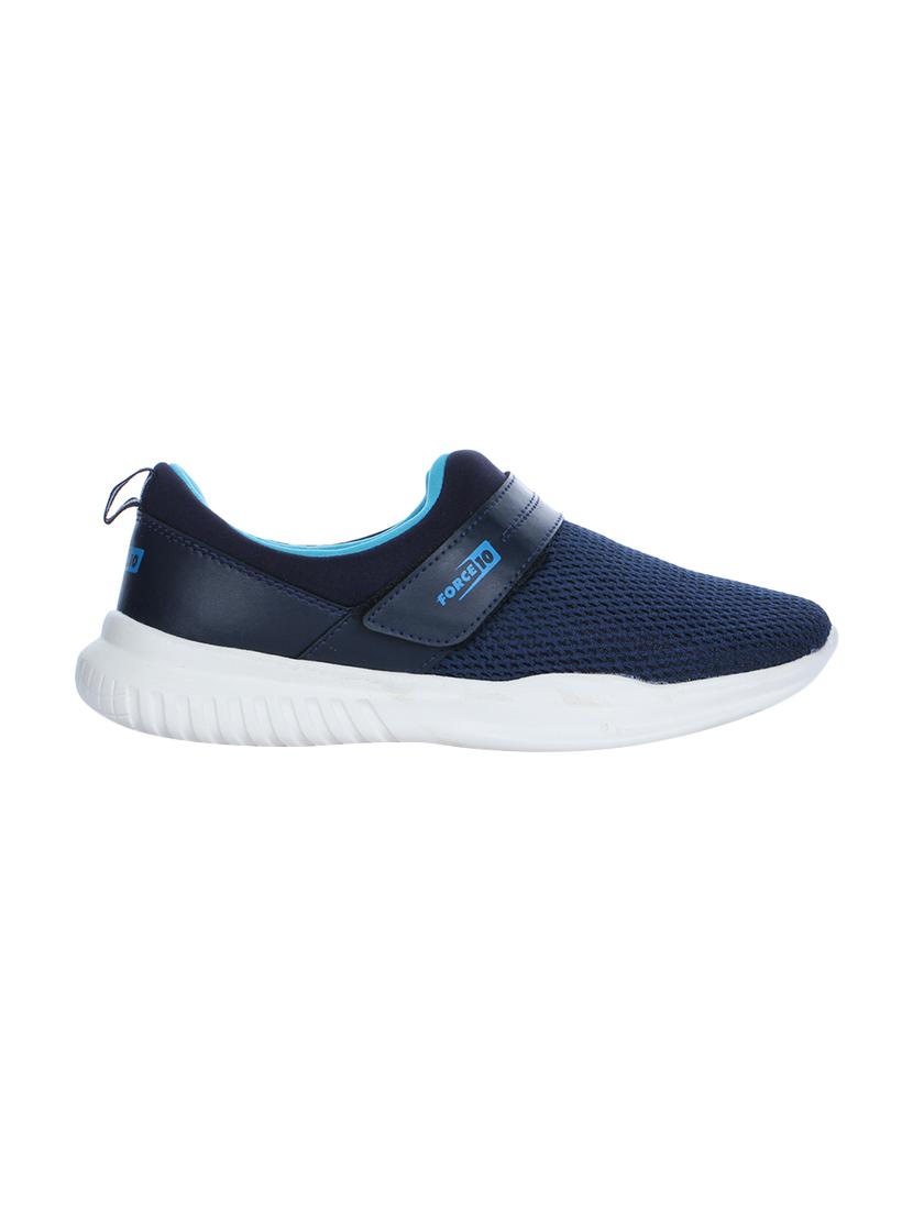 navy blue mesh sport shoes - 16097438 - Zoom Image - 2