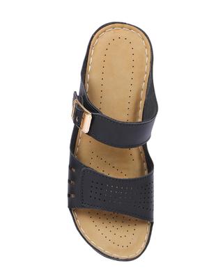 naisha women casual beige wedges - 16098547 - Standard Image - 4