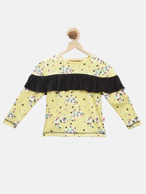 yellow cotton top - 16099872 - Standard Image - 1