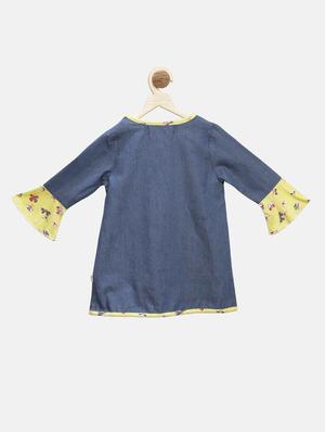 blue cotton full length set - 16099880 - Standard Image - 3