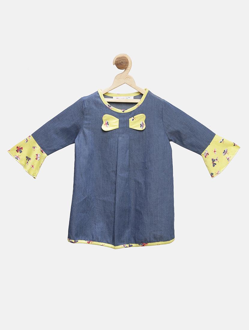 blue cotton full length set - 16099880 - Zoom Image - 2