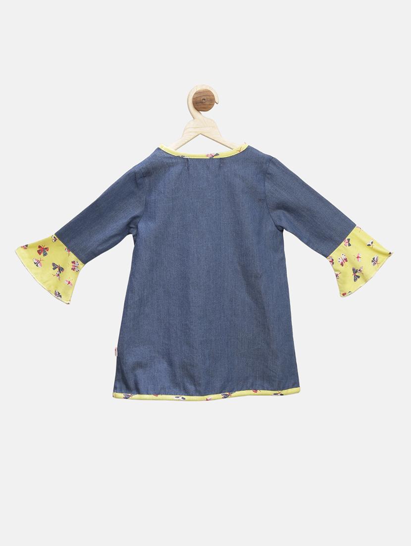 blue cotton full length set - 16099880 - Zoom Image - 3