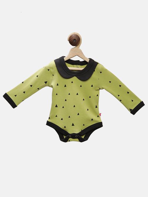 green cotton onesies - 16099889 - Standard Image - 1