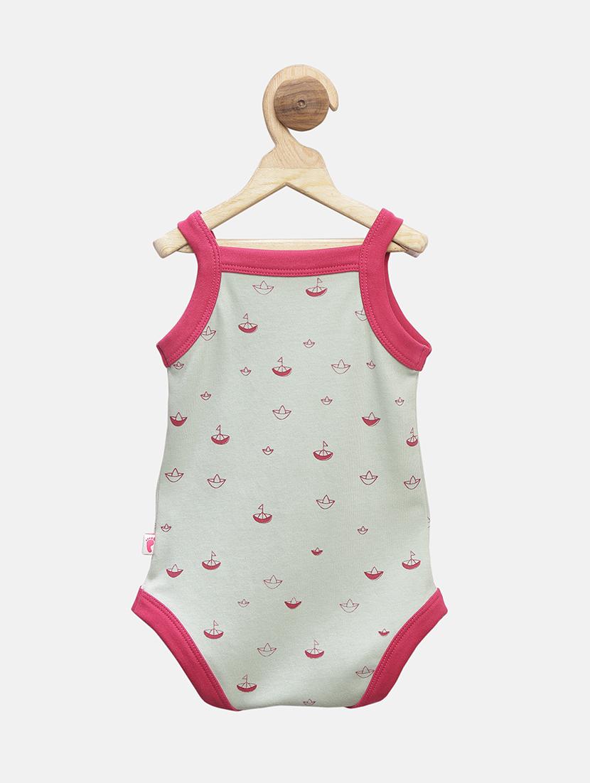 green cotton onesies - 16099891 - Zoom Image - 2