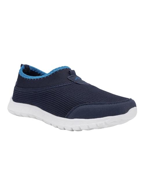 navy slip on sports shoes - 16099925 - Standard Image - 1