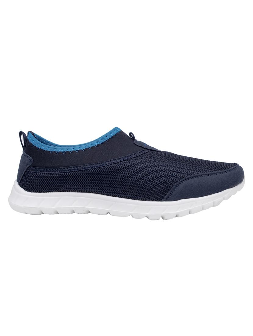 navy slip on sports shoes - 16099925 - Zoom Image - 2