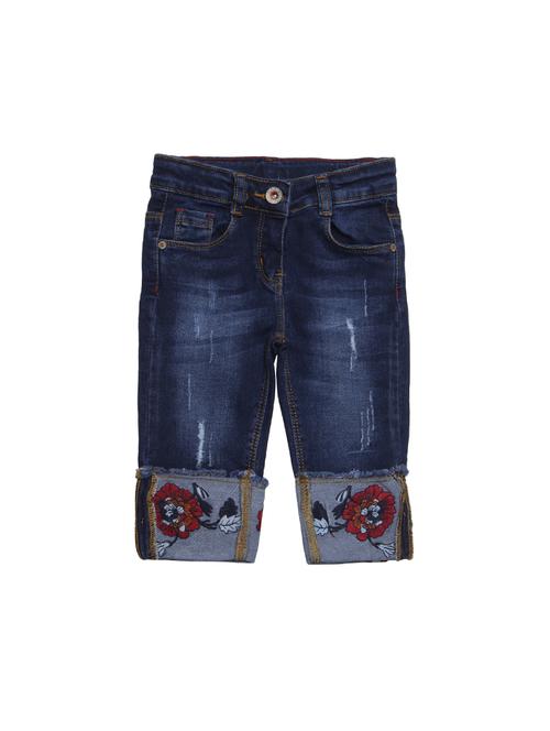 blue cotton three fourths - 16100125 - Standard Image - 1