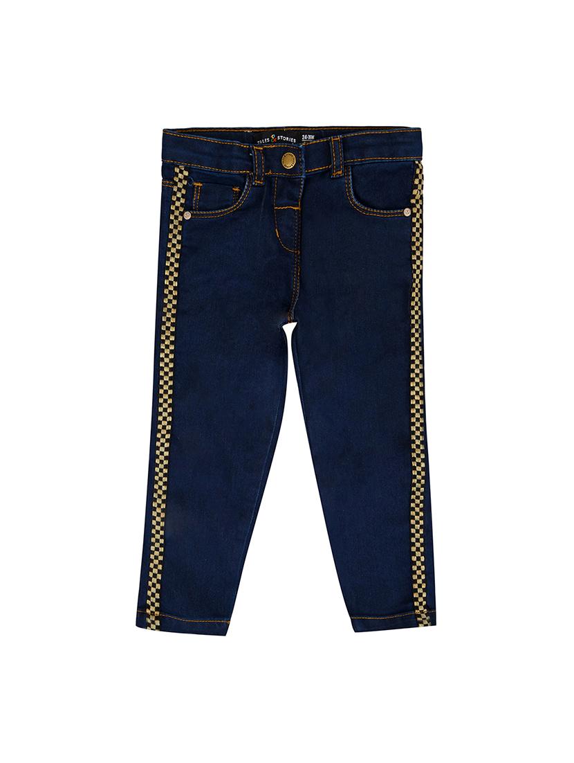 blue denim plain jeans - 16100713 - Zoom Image - 1