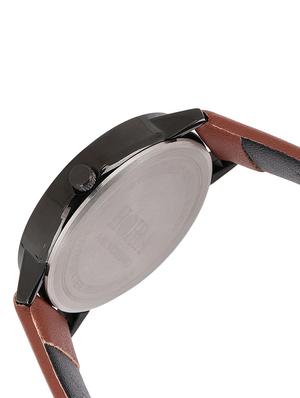 brown strap chronographic watch - 16100939 - Standard Image - 5