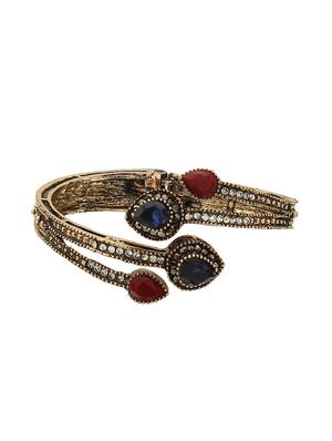 multi colored zinc bangle bracelet - 16100970 - Standard Image - 2