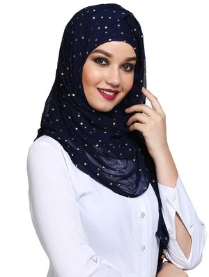 embellished plain dupatta - 16101074 - Standard Image - 2