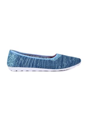 sea green slip on casual shoes - 16103473 - Standard Image - 2