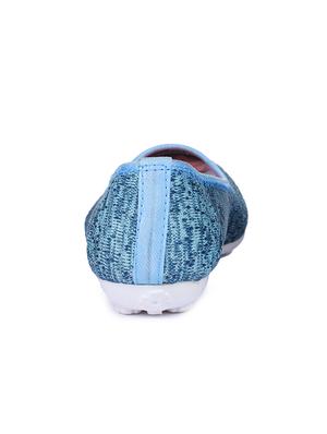 sea green slip on casual shoes - 16103473 - Standard Image - 3