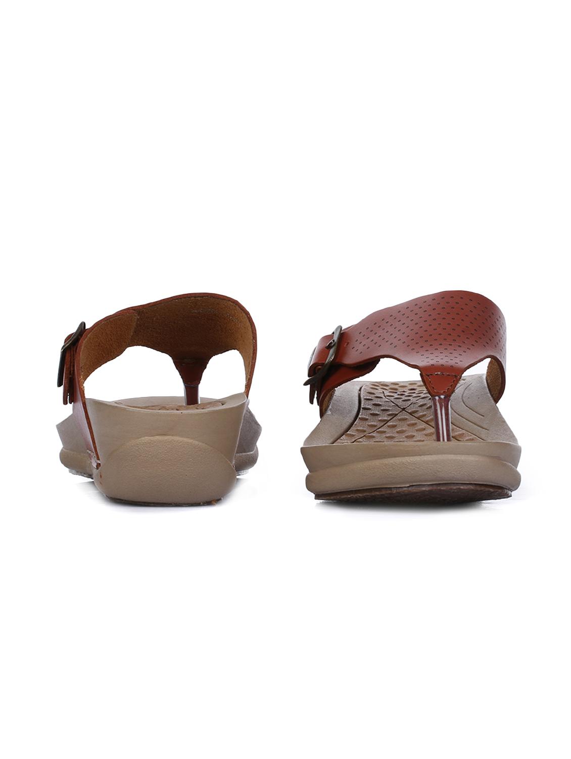 tan toe separator sandals - 16103677 - Zoom Image - 3