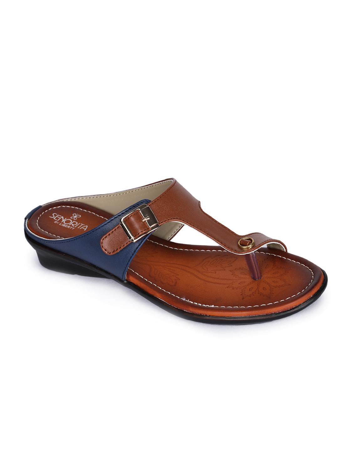 tan toe separator sandals - 16103680 - Zoom Image - 1