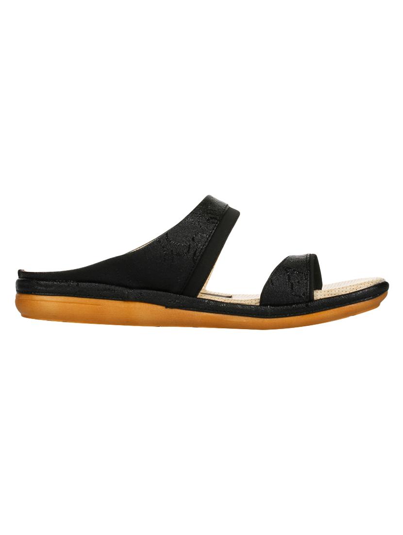black one toe sandals - 16103688 - Zoom Image - 2
