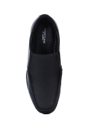 black tpr slip on loafers - 16103894 - Standard Image - 4