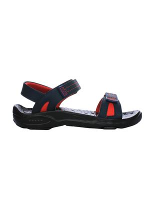 navy blue back strap floaters - 16104016 - Standard Image - 2