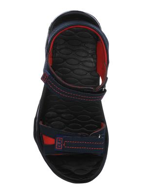 navy blue back strap floaters - 16104016 - Standard Image - 4