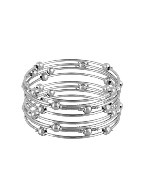 silver tone bangles - 16104175 - Very Small Image - 1