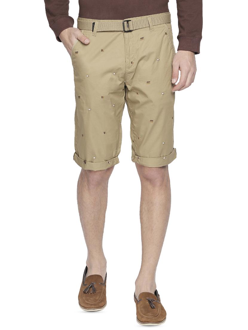 beige printed bermuda - 16105768 - Zoom Image - 1