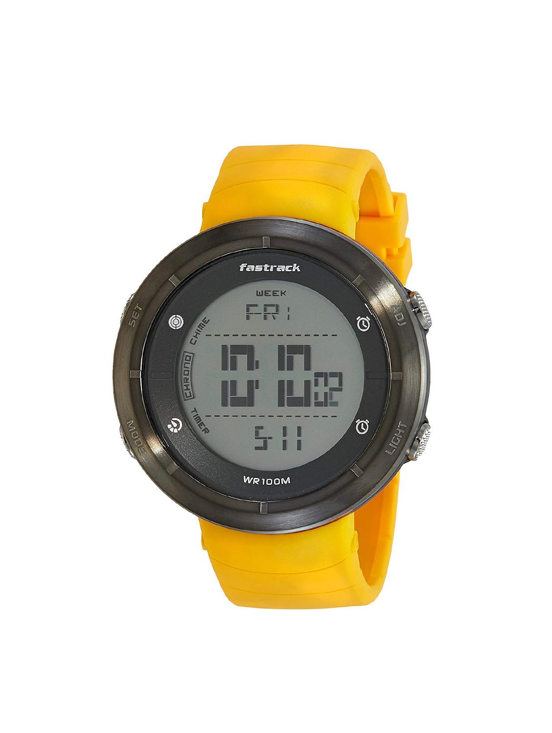 round dial digital watch -38047pp01 - 16106028 - Zoom Image - 1