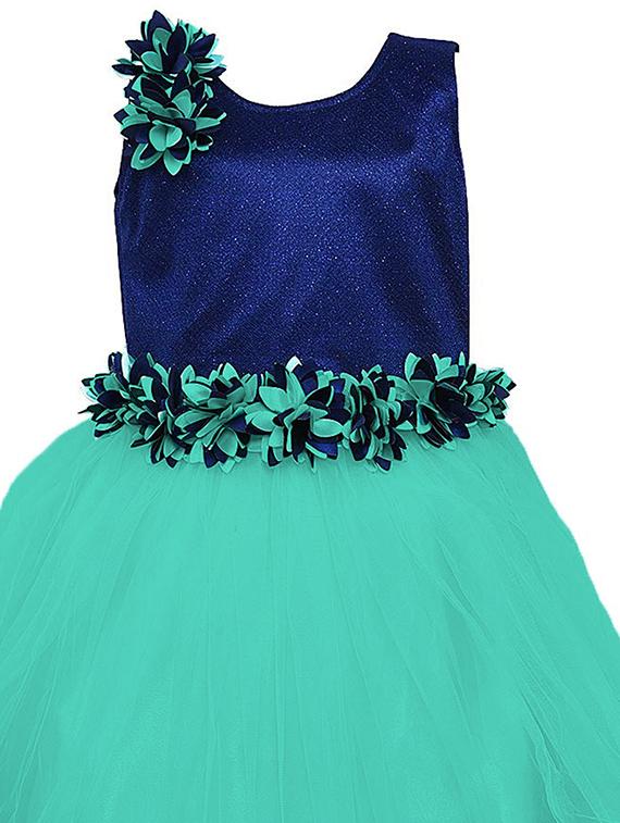 green net party gown - 16106349 - Zoom Image - 3