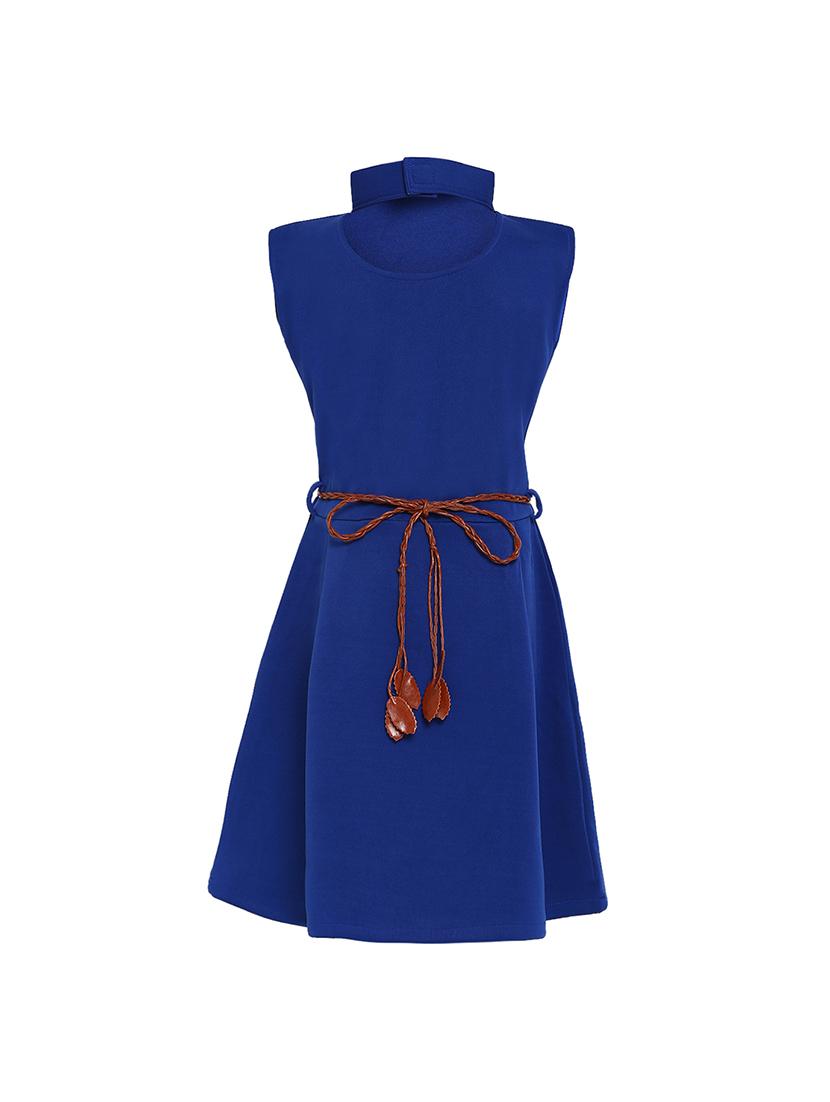 blue rayon frock - 16106358 - Zoom Image - 2