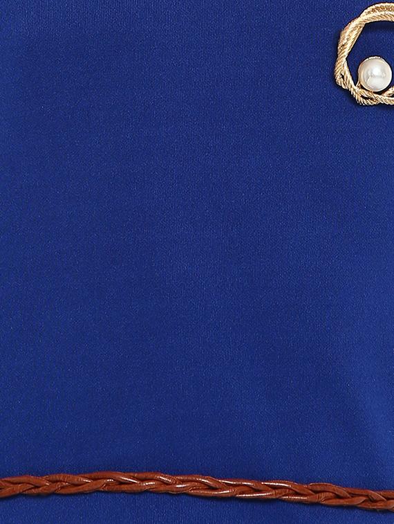 blue rayon frock - 16106358 - Zoom Image - 3