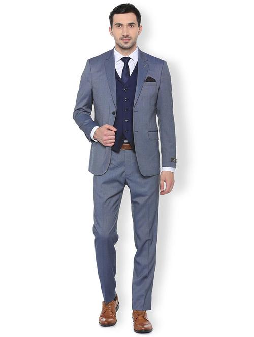 blue terry rayon 3-piece suit - 16107541 - Standard Image - 1