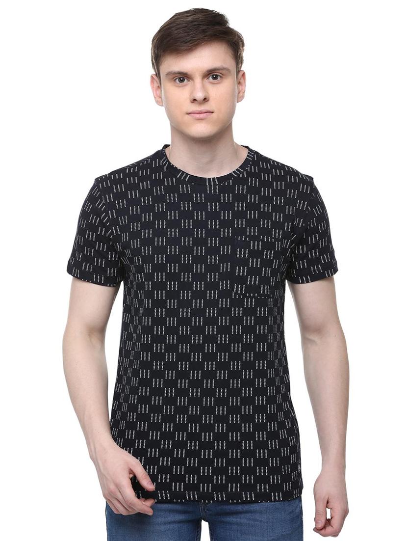black all over print t-shirt - 16107584 - Zoom Image - 1