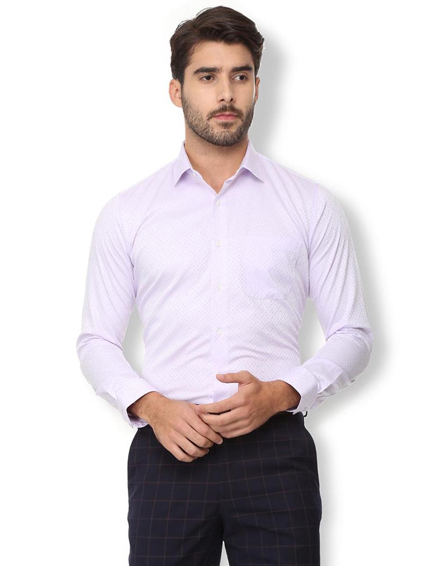 pink cotton formal shirt - 16107817 - Zoom Image - 1