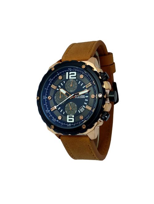 leather strap analog watch (jm878) - 16108068 - Very Small Image - 1