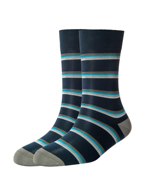 multi colored cotton above ankle length sock - 16108413 - Standard Image - 1