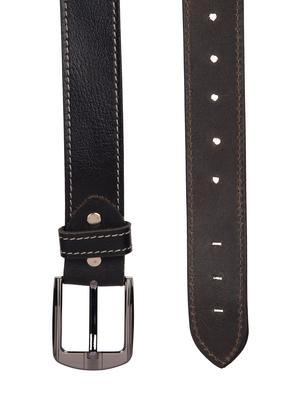 black leather belt - 16108579 - Standard Image - 2