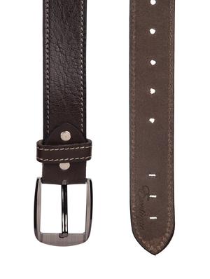 brown leather belt - 16108580 - Standard Image - 2
