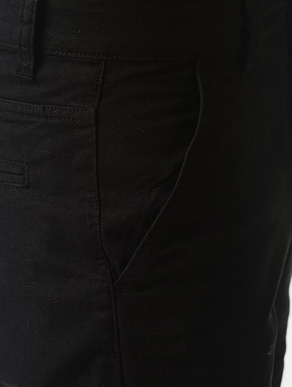 black solid shorts - 16108791 - Zoom Image - 5