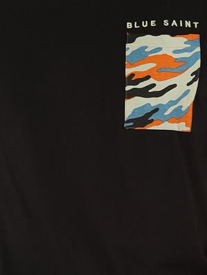 black camouflage printed pocket tshirt - 16108835 - Standard Image - 5