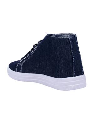 blue lace-up sneakers - 16110514 - Standard Image - 3