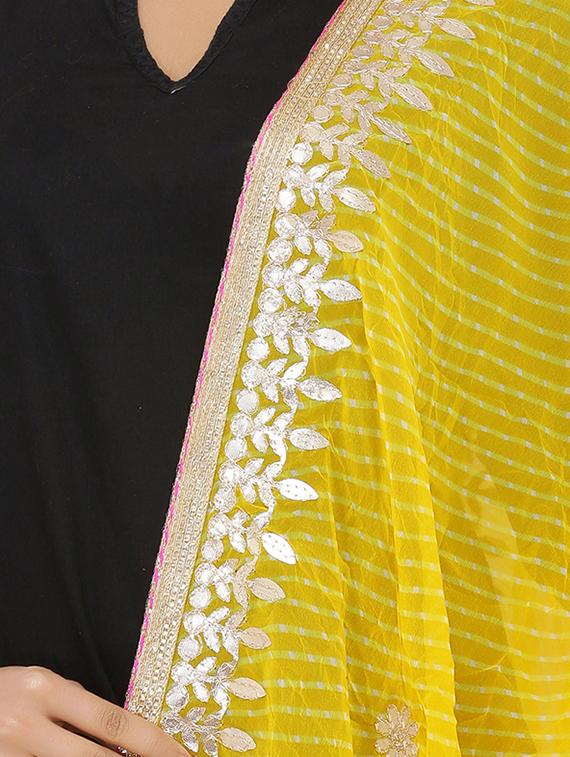 gotta work leheriya dupatta - 16110577 - Zoom Image - 2