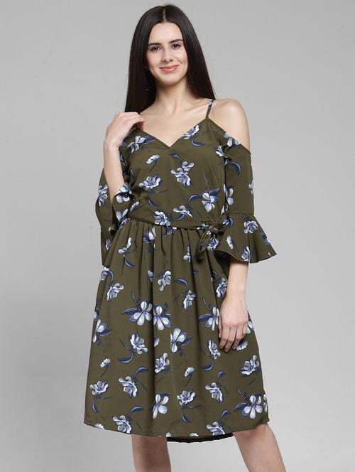 cami neck floral dress - 16111515 - Standard Image - 1