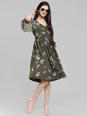 cami neck floral dress - 16111515 - Standard Image - 4