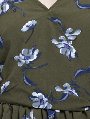 cami neck floral dress - 16111515 - Standard Image - 5