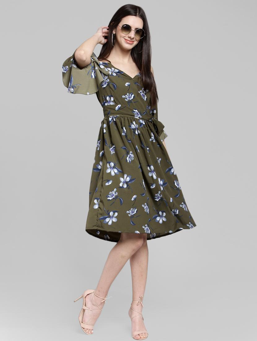 cami neck floral dress - 16111515 - Zoom Image - 4