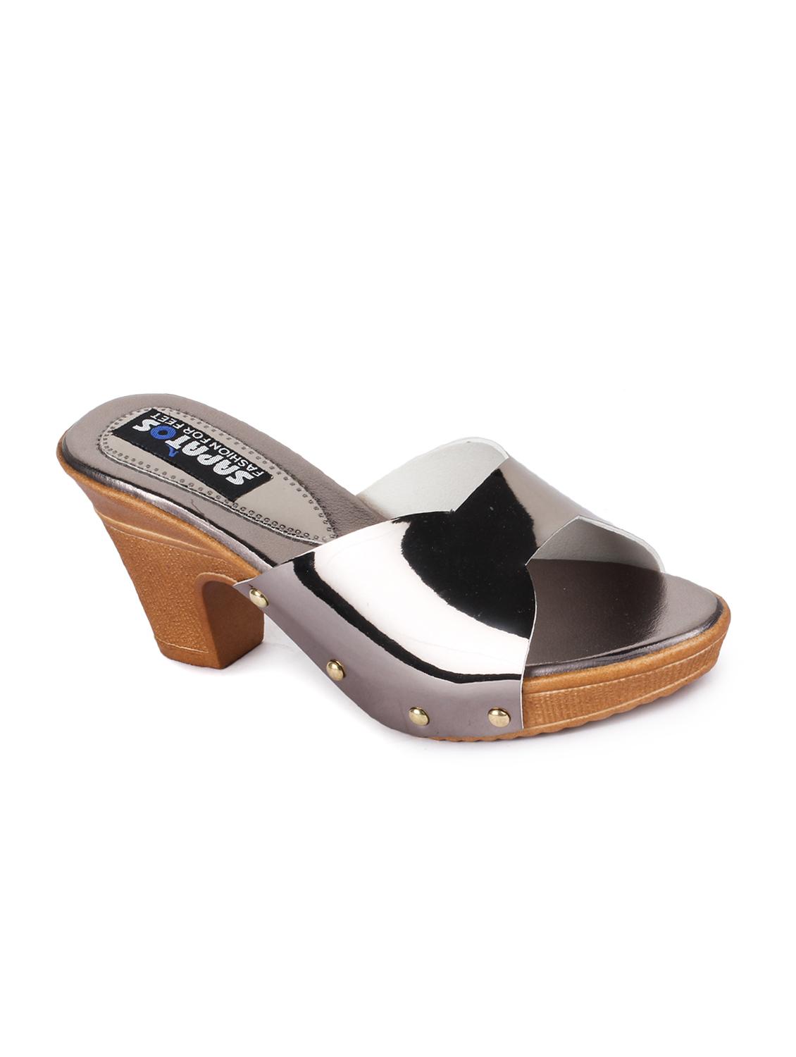 grey slip on sandals - 16111594 - Zoom Image - 1