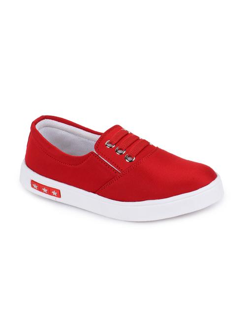 red slip on casual shoes - 16111600 - Standard Image - 1
