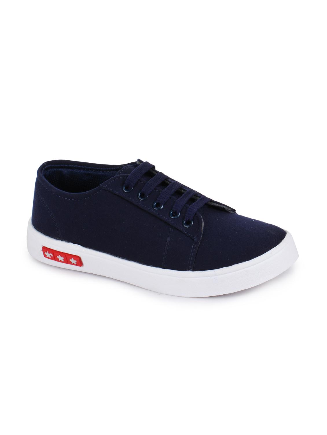 blue lace-up sneakers - 16111605 - Zoom Image - 1