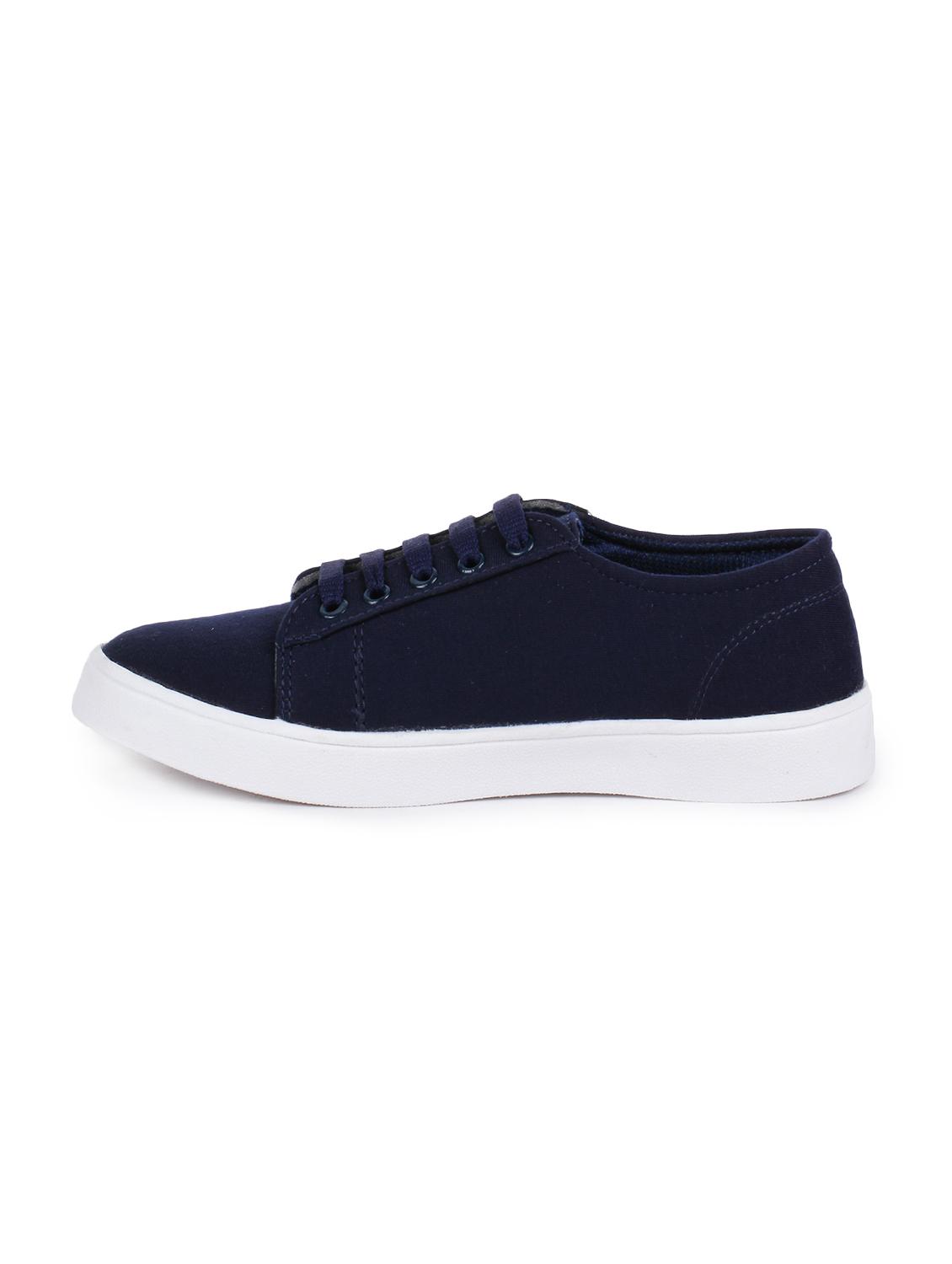 blue lace-up sneakers - 16111605 - Zoom Image - 2