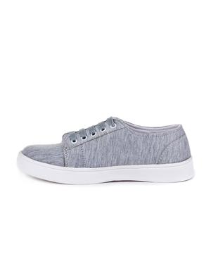 grey lace-up sneakers - 16111606 - Standard Image - 2