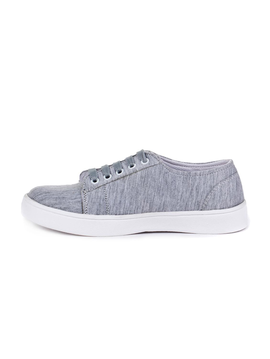 grey lace-up sneakers - 16111606 - Zoom Image - 2